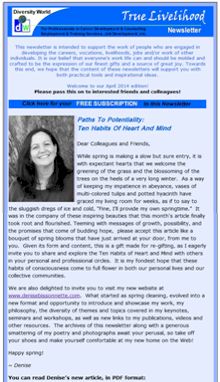 Sample of Newsletter