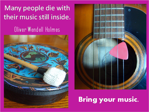 image of musical instruments